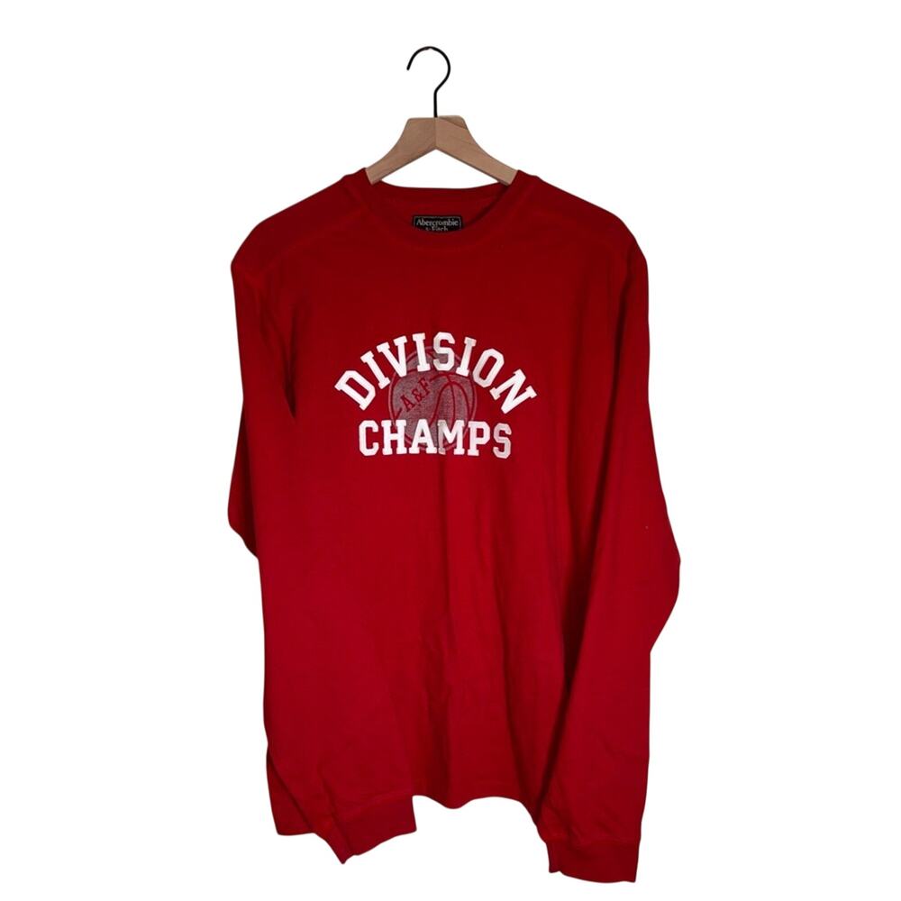 VNTG ABERCROMBIE & FITCH Y2K one tree hill basketball style long sleeve tee XL